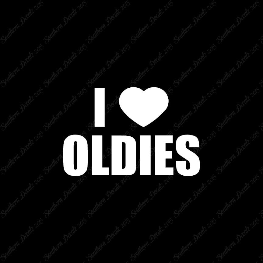 I Love Oldies Heart