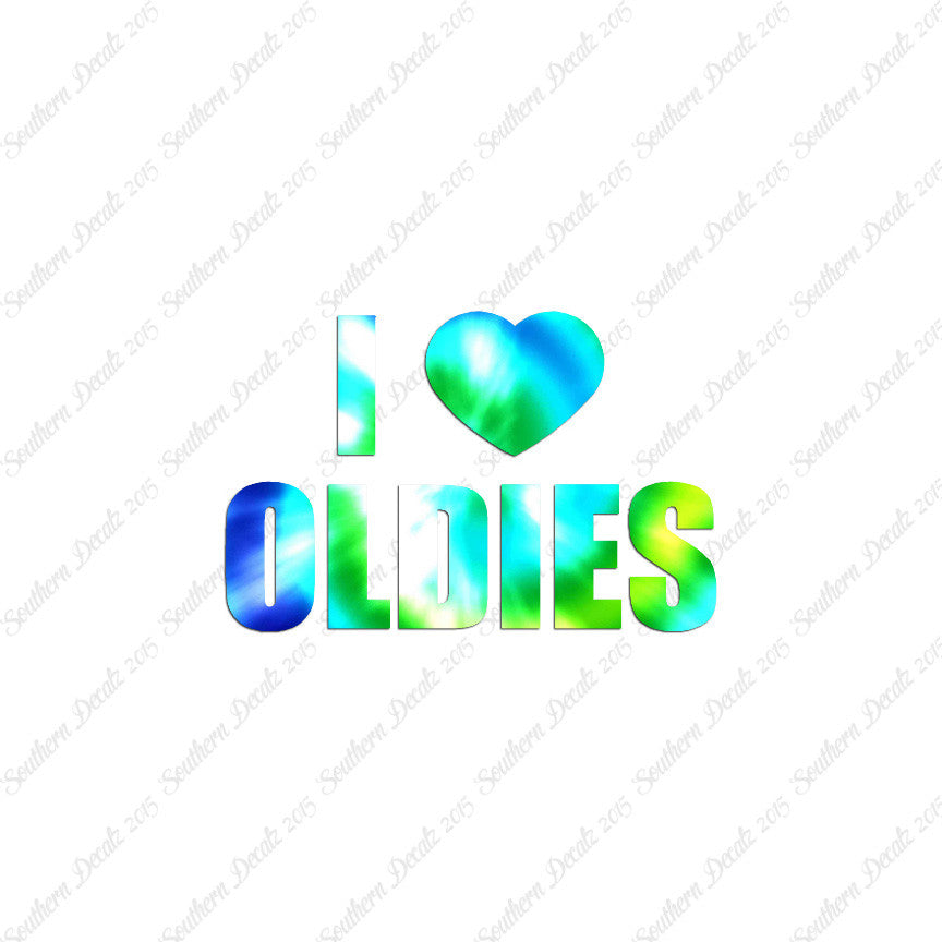 I Love Oldies Heart