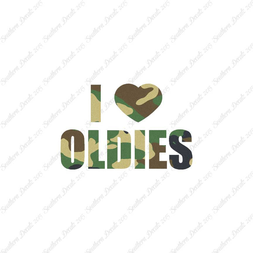 I Love Oldies Heart