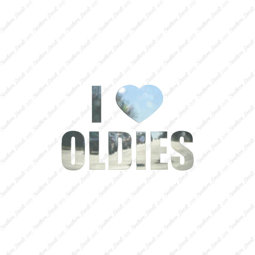 I Love Oldies Heart