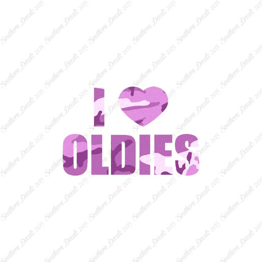 I Love Oldies Heart