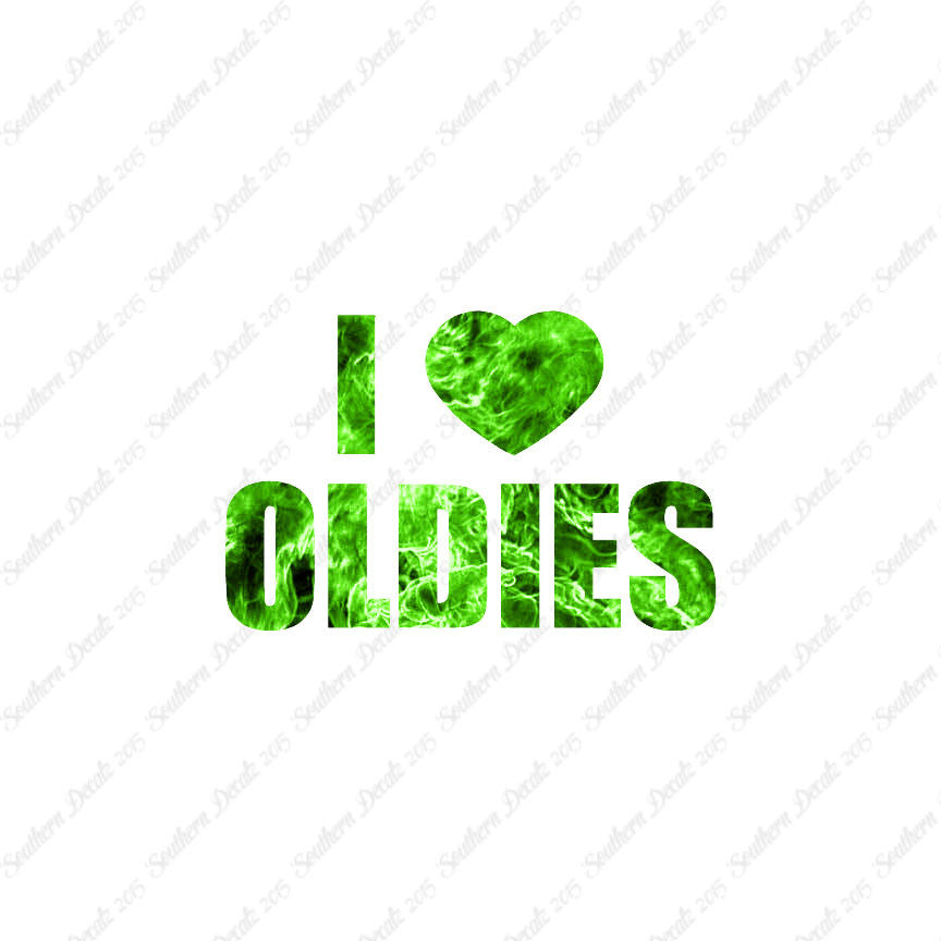 I Love Oldies Heart