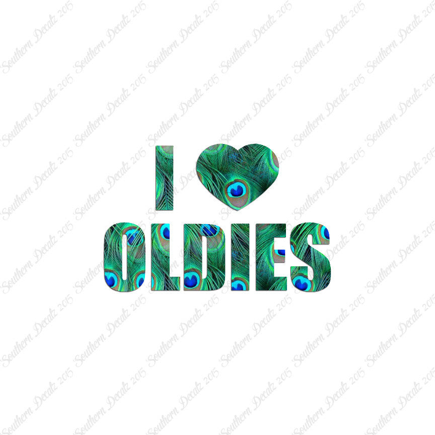 I Love Oldies Heart