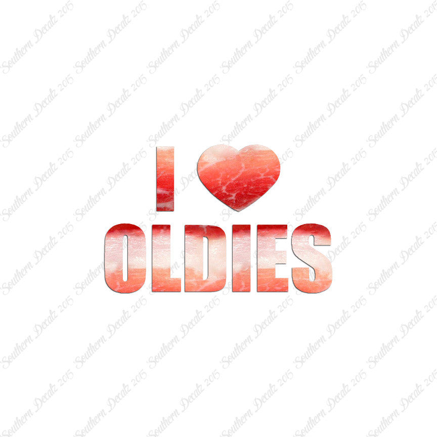 I Love Oldies Heart