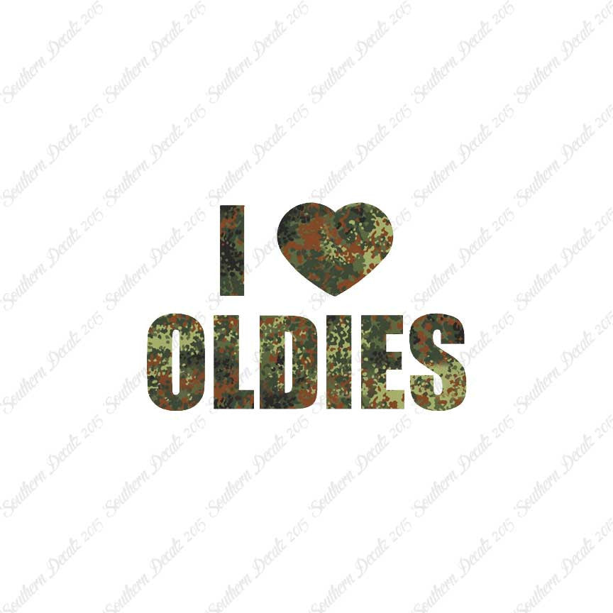 I Love Oldies Heart