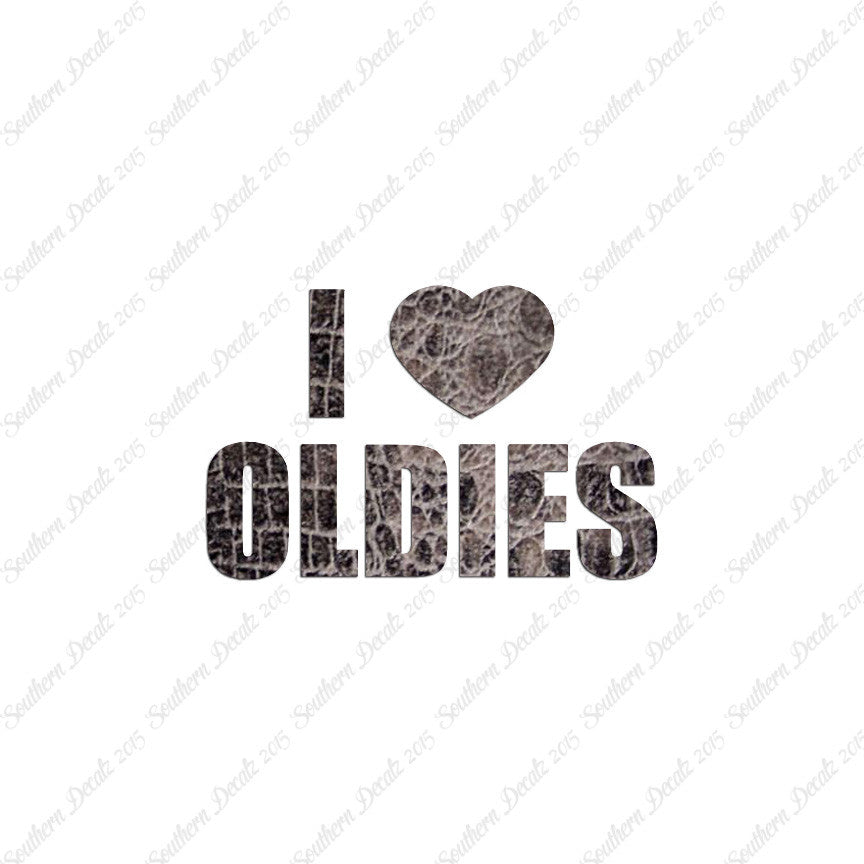 I Love Oldies Heart