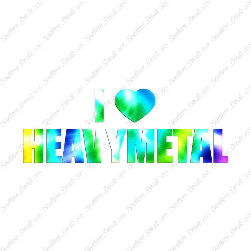 I Love Heavy Metal Heart