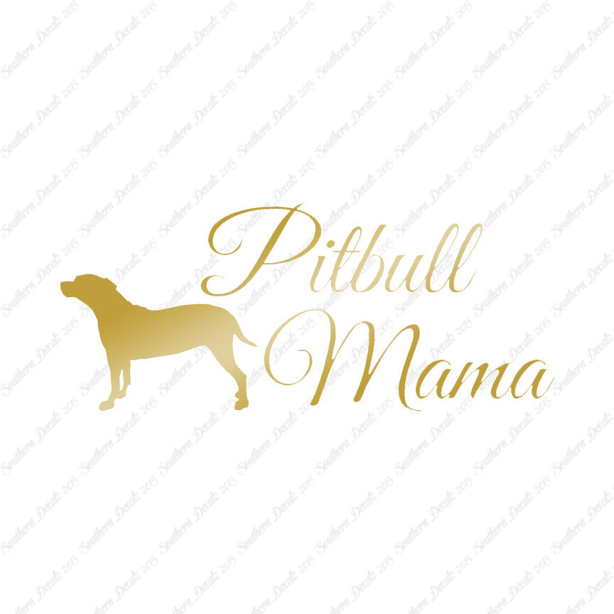 Pitbull Mama