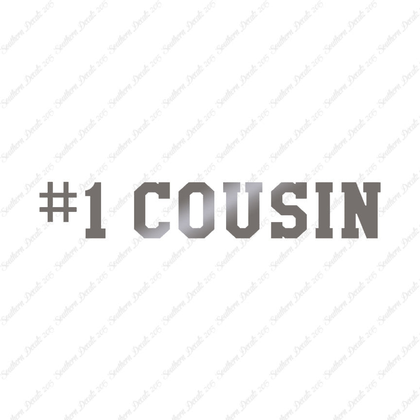 #1 Cousin Number One