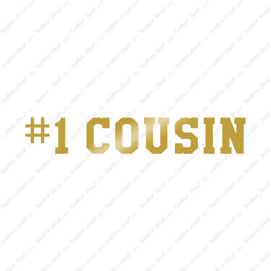 #1 Cousin Number One