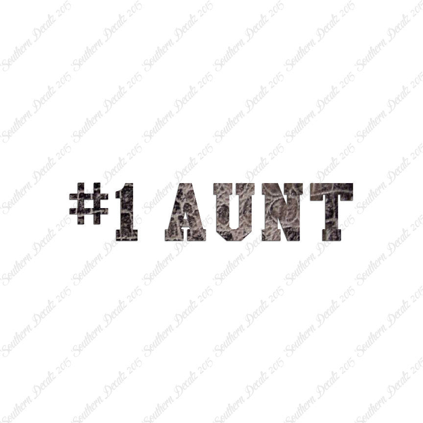 #1 Aunt Number One
