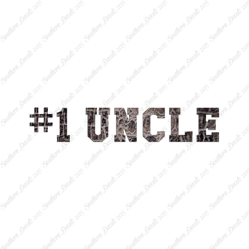 #1 Uncle Number One