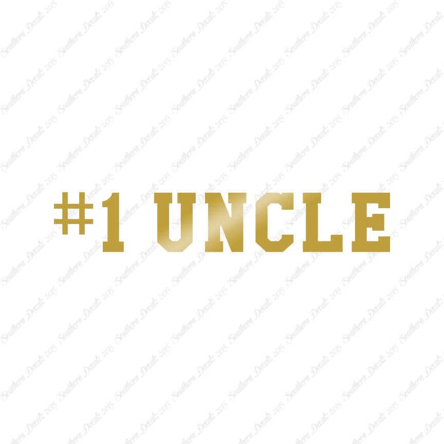 #1 Uncle Number One