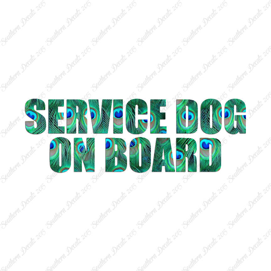 Service Dog On Board