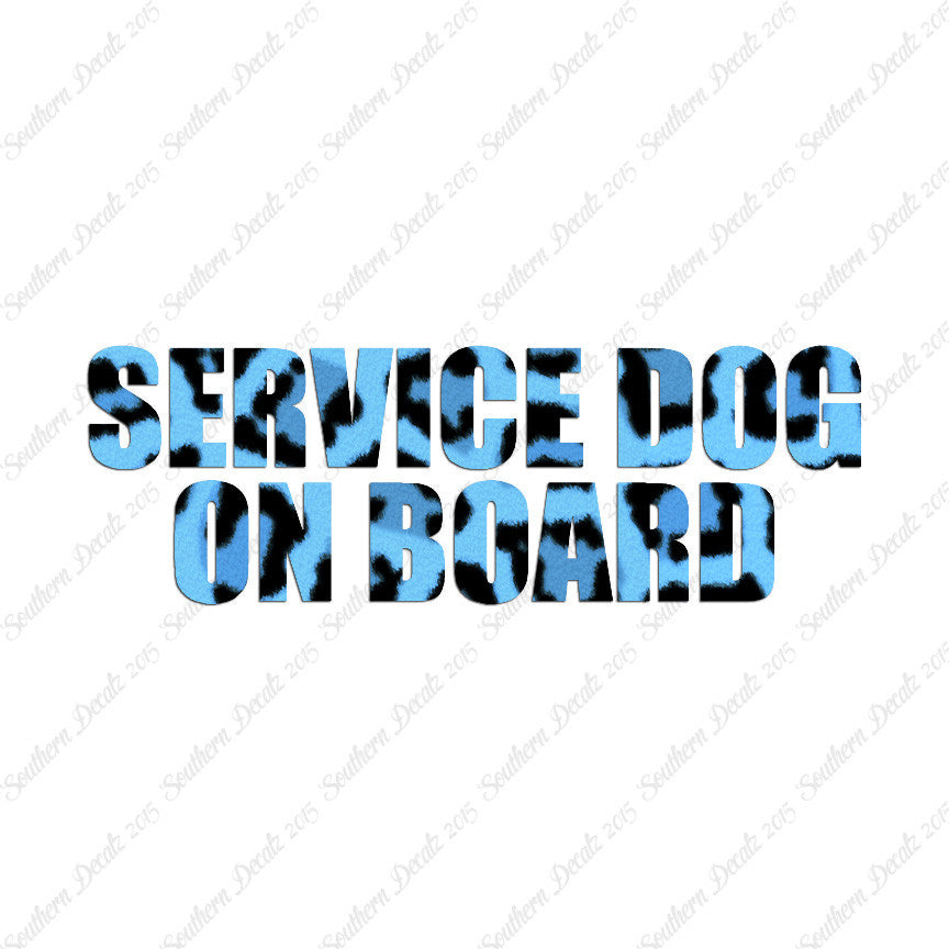 Service Dog On Board