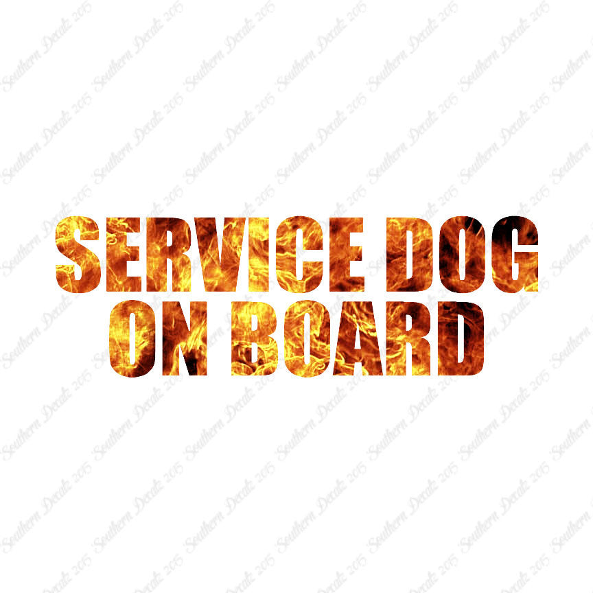 Service Dog On Board