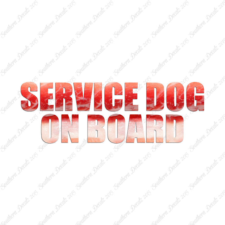 Service Dog On Board