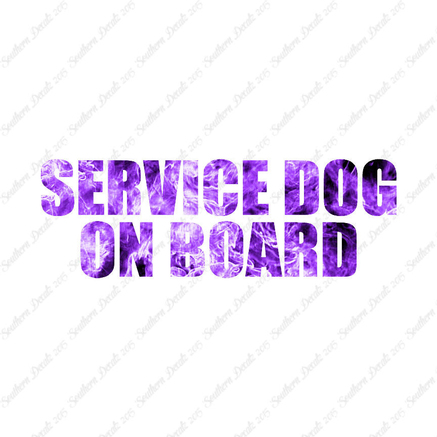 Service Dog On Board