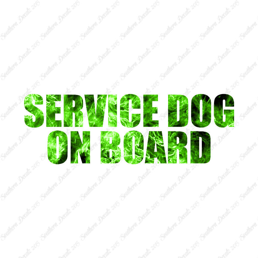 Service Dog On Board