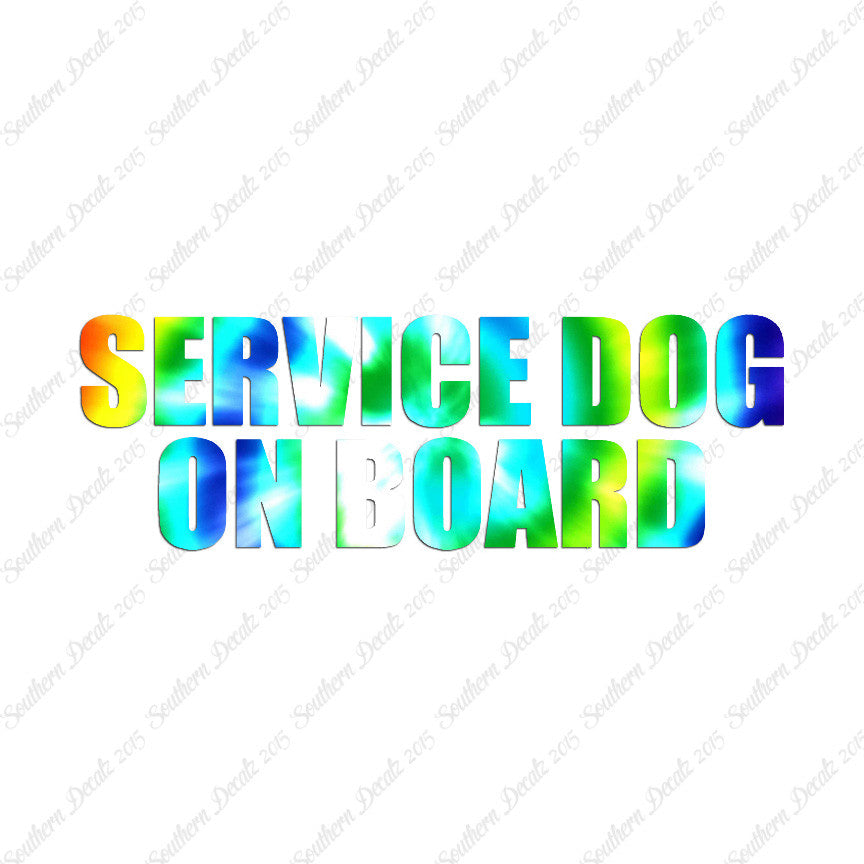 Service Dog On Board