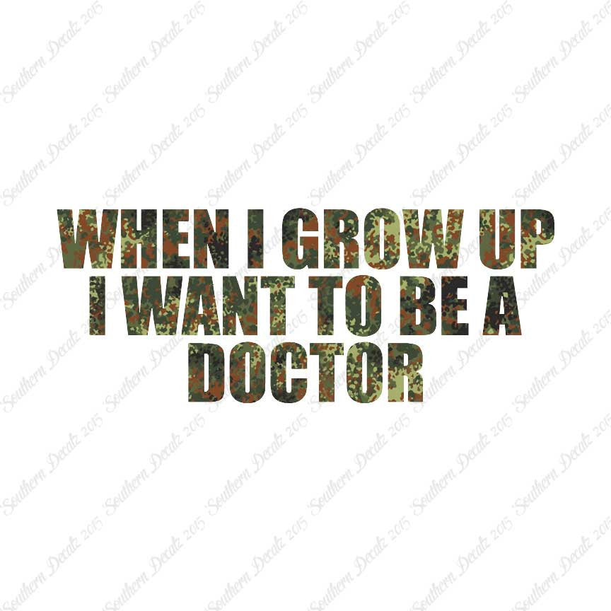 When I Grow Up Doctor