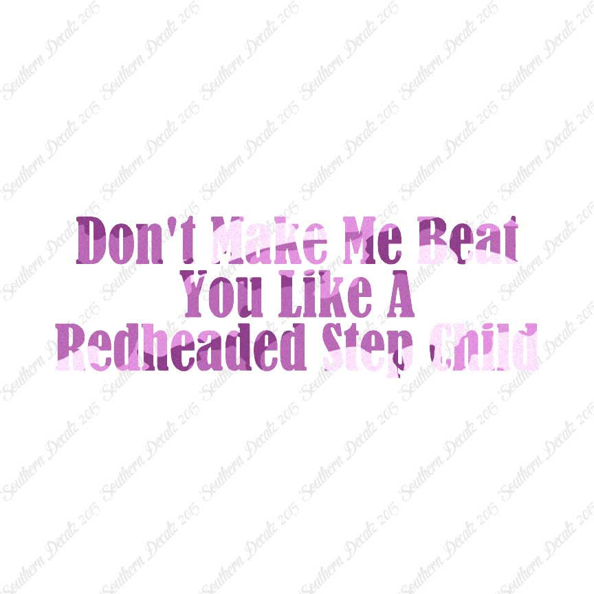 Beat You Redhead Step Child