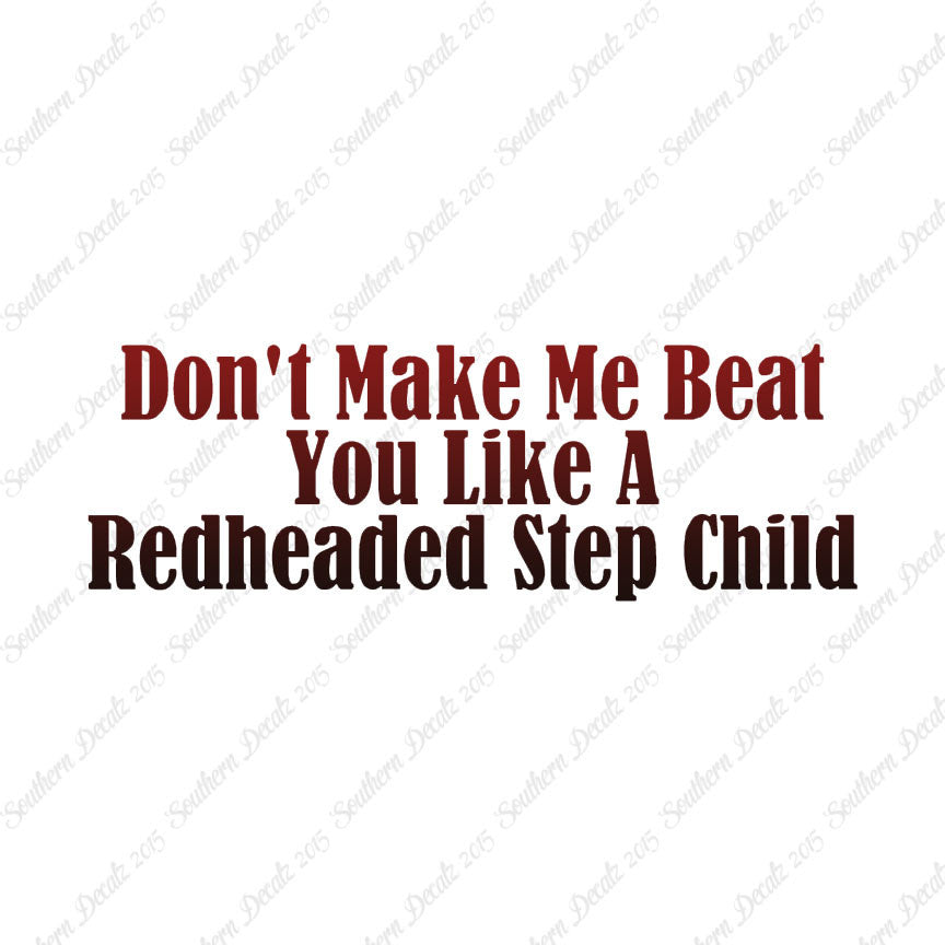 Beat You Redhead Step Child