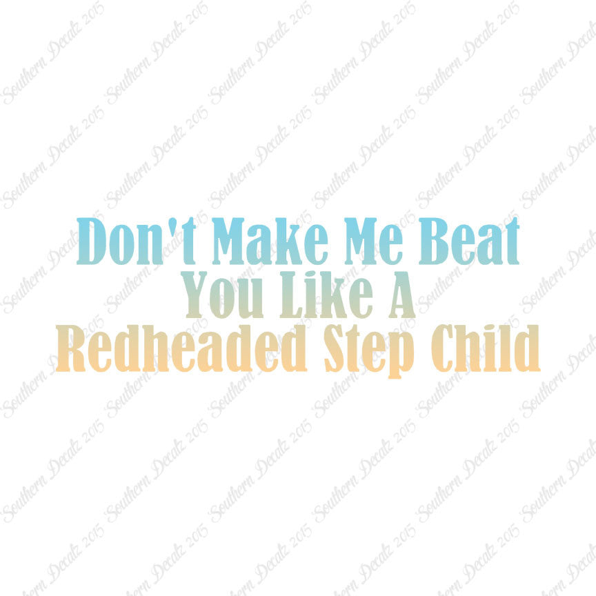 Beat You Redhead Step Child