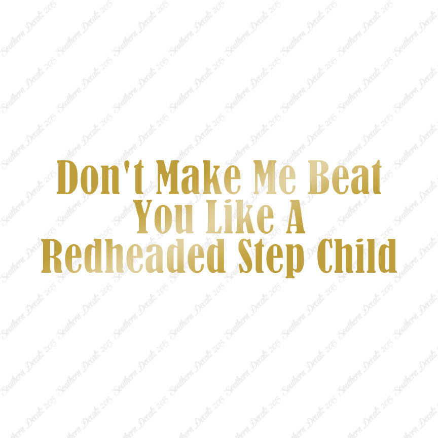 Beat You Redhead Step Child