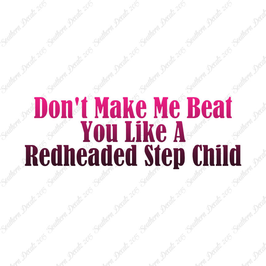 Beat You Redhead Step Child