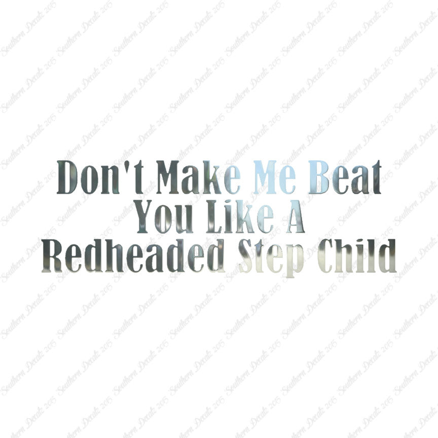 Beat You Redhead Step Child