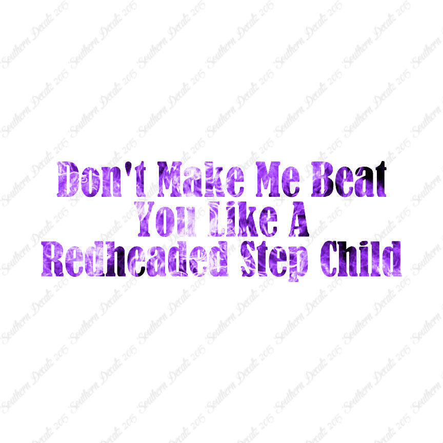 Beat You Redhead Step Child