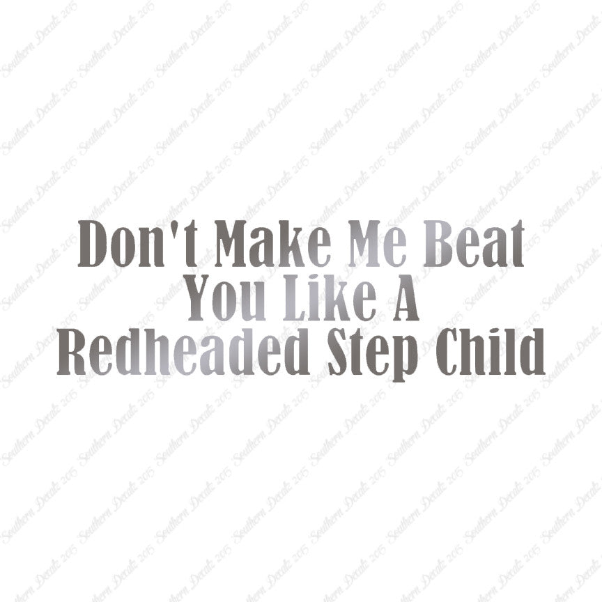 Beat You Redhead Step Child