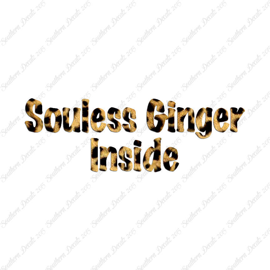 Soulless Ginger Inside