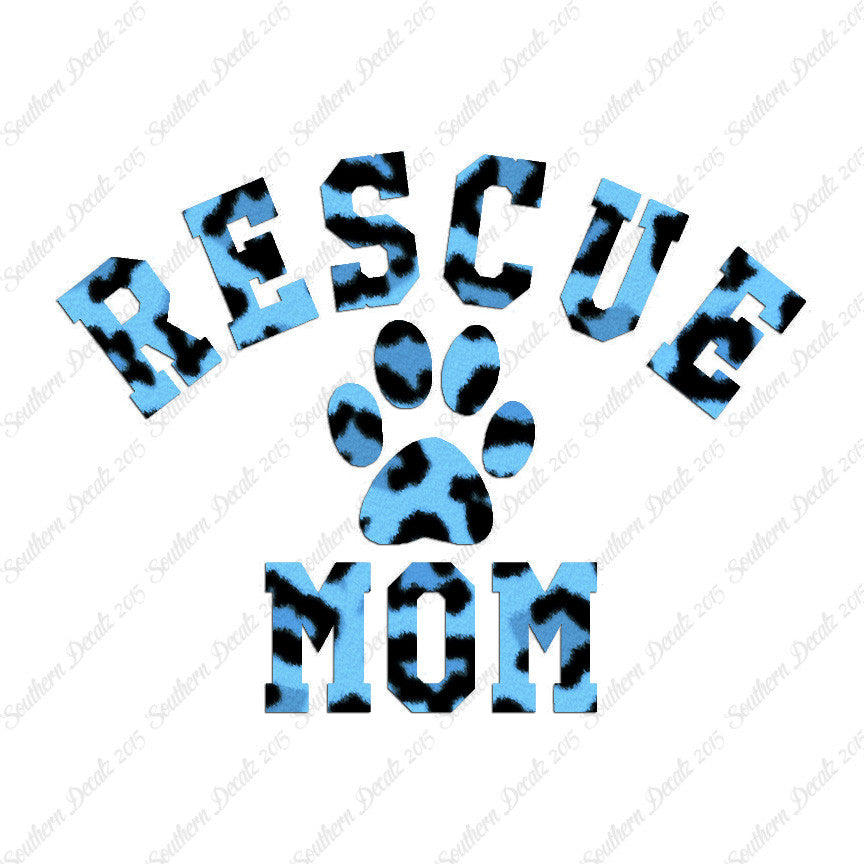 Rescue Mom Paw Print