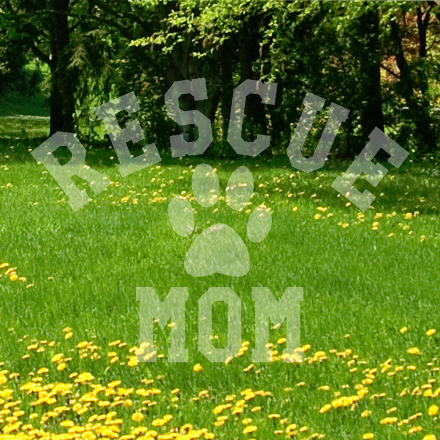 Rescue Mom Paw Print