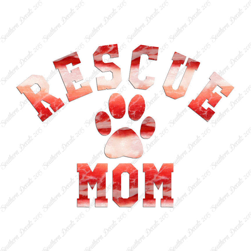 Rescue Mom Paw Print