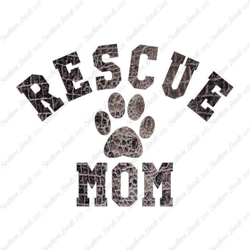 Rescue Mom Paw Print