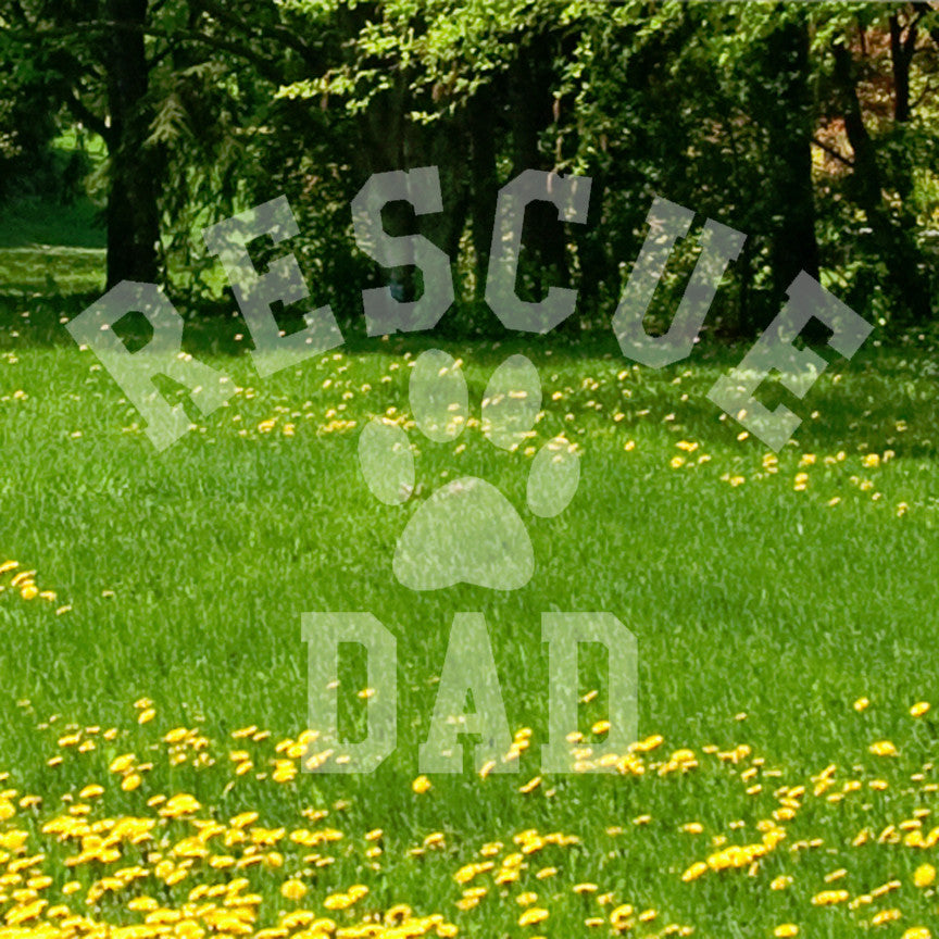 Rescue Dad Paw Print