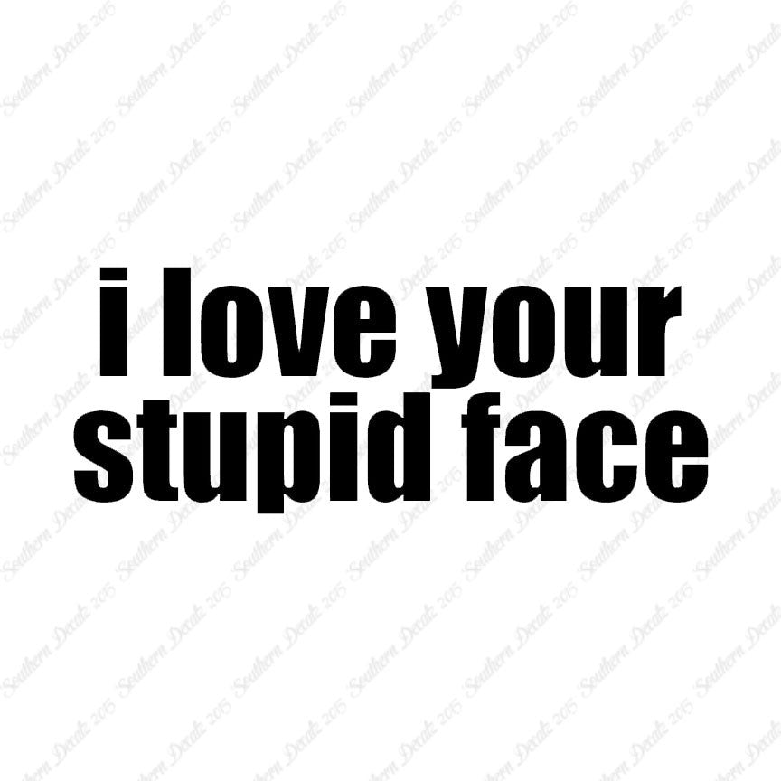 Love Your Stupid Face