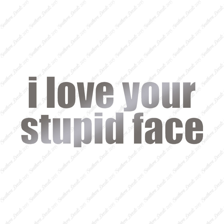 Love Your Stupid Face