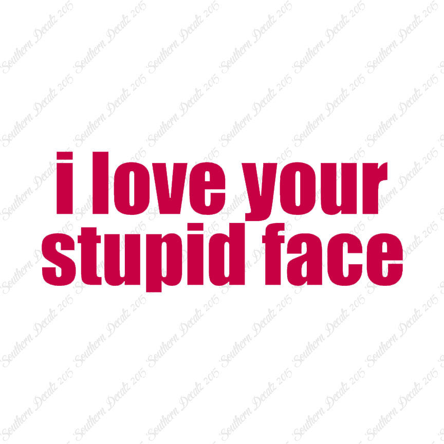 Love Your Stupid Face