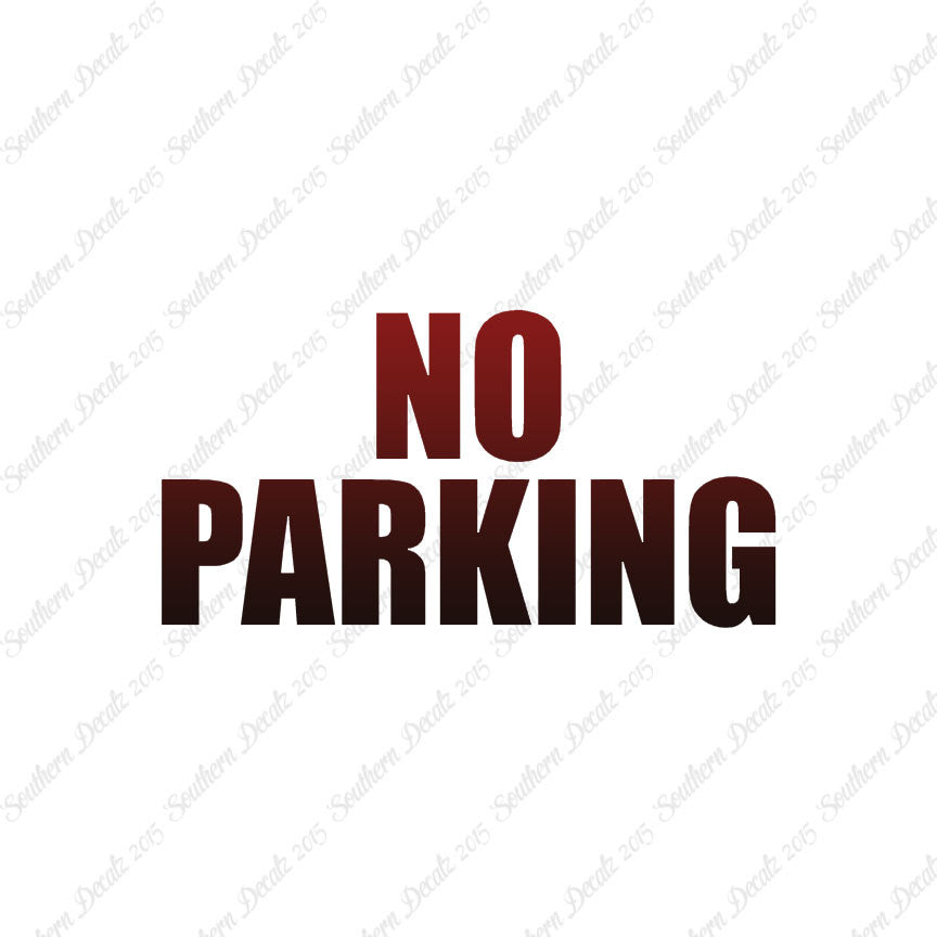 No Parking