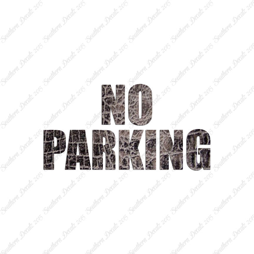 No Parking