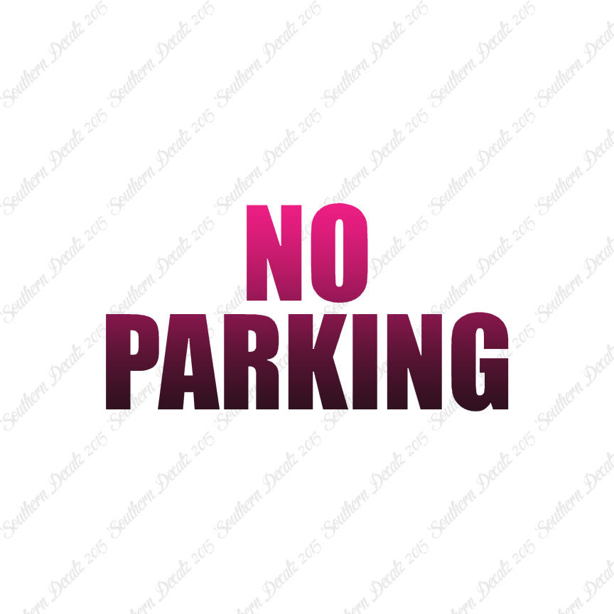 No Parking
