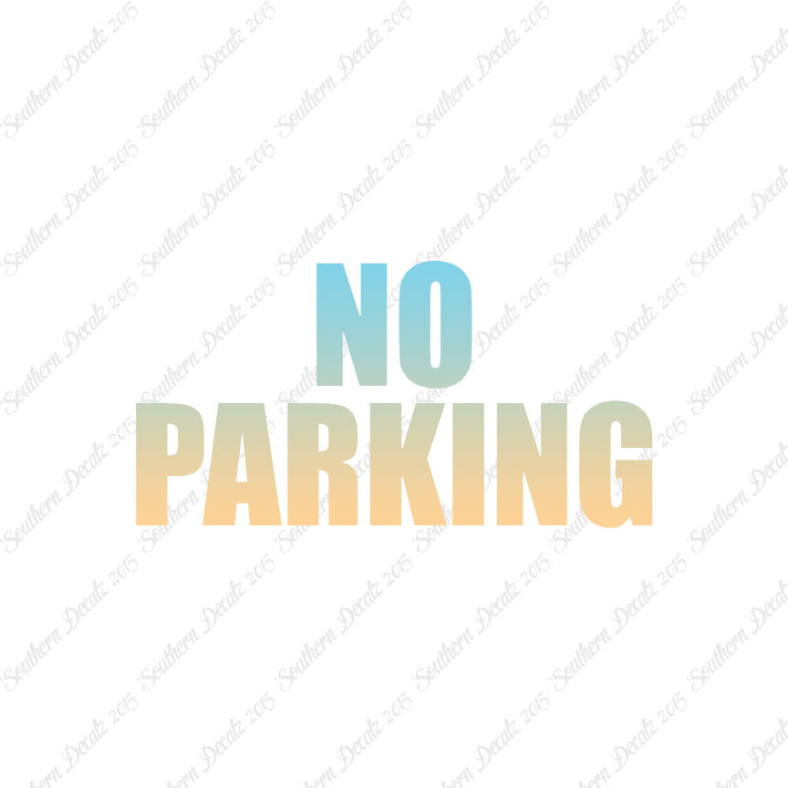 No Parking