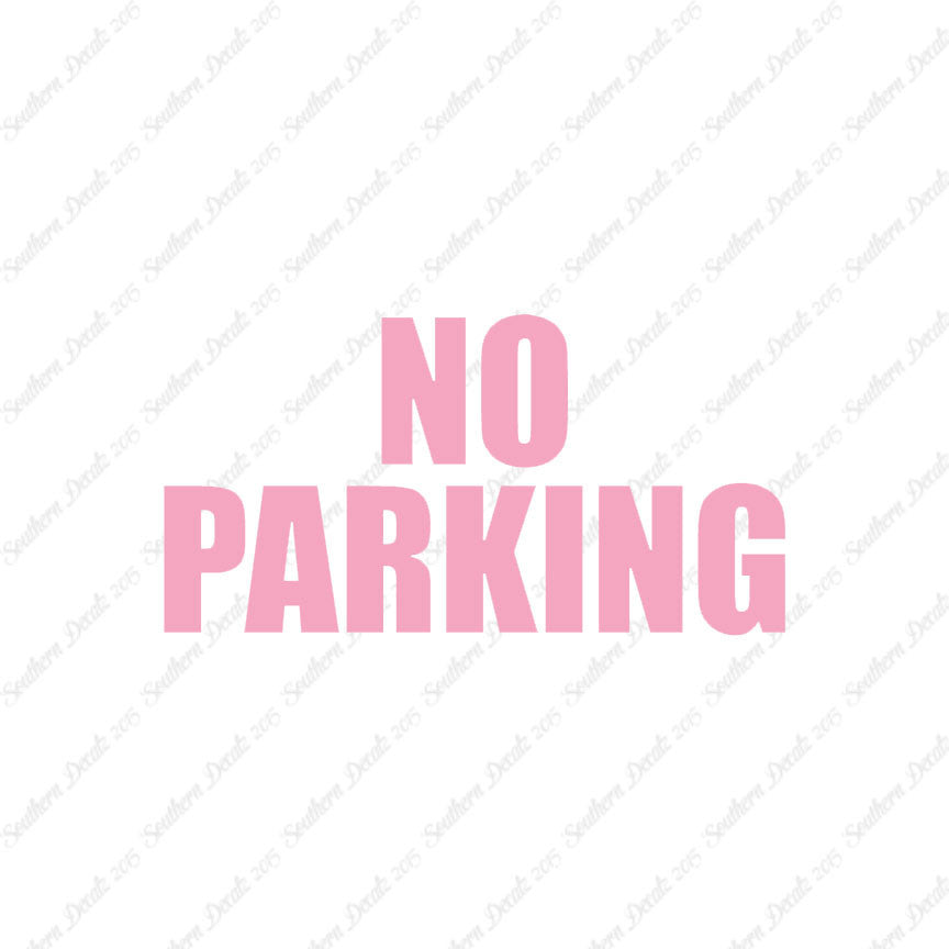 No Parking