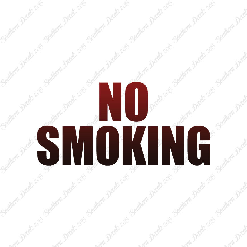 No Smoking