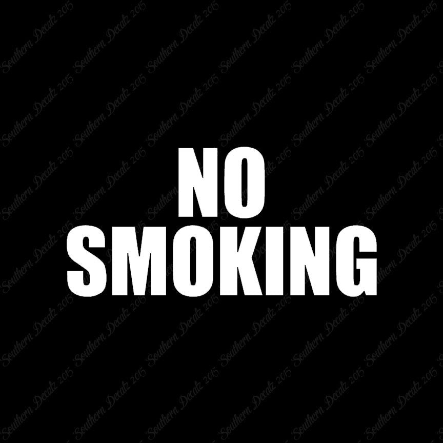 No Smoking