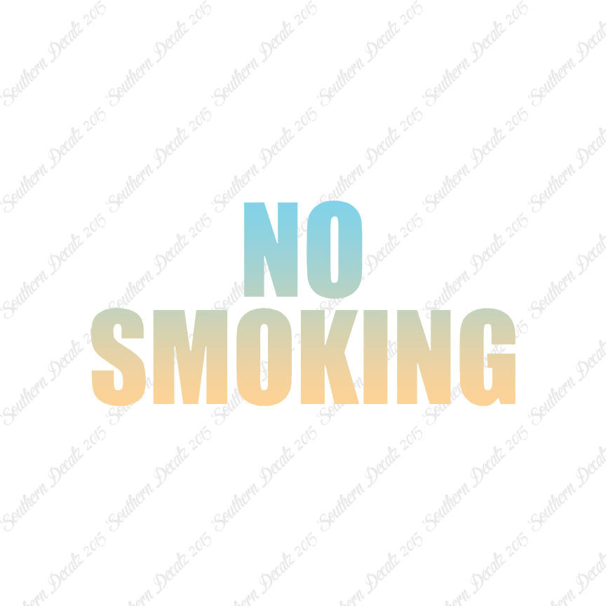 No Smoking